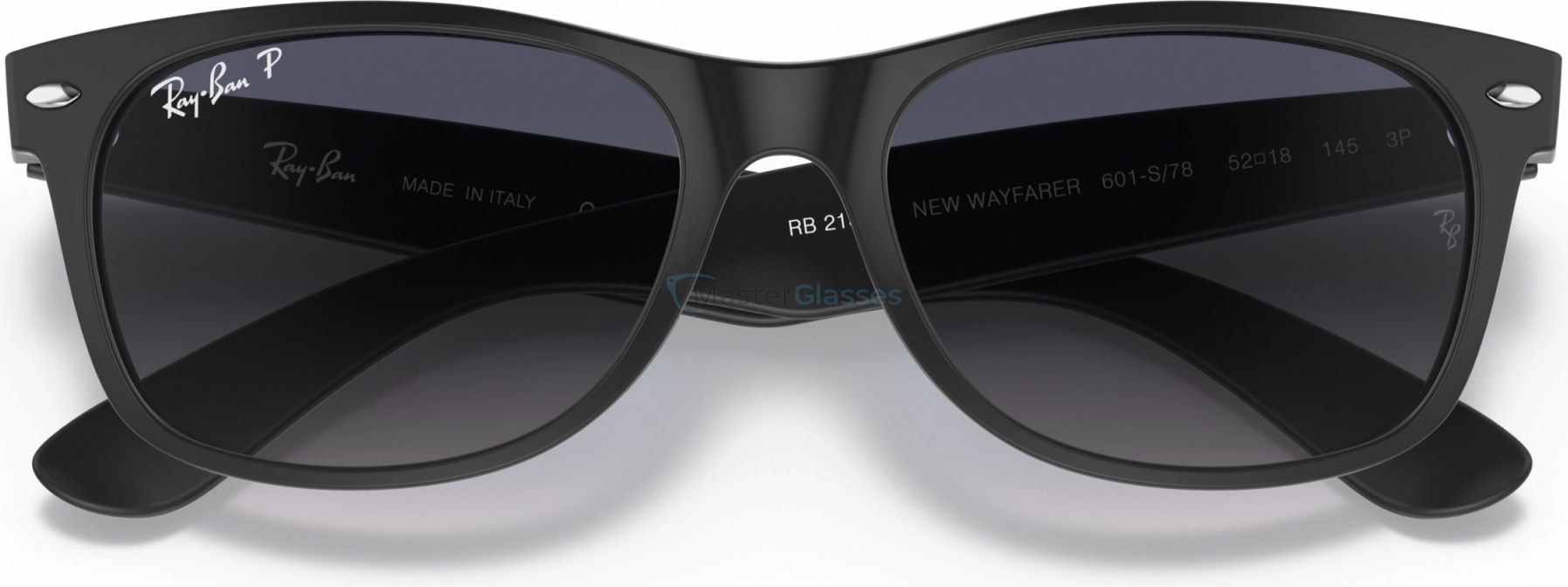 Солнцезащитные очки Ray-Ban WAYFARER LOW BRIDGE FIT RB2132F 601S78 Black