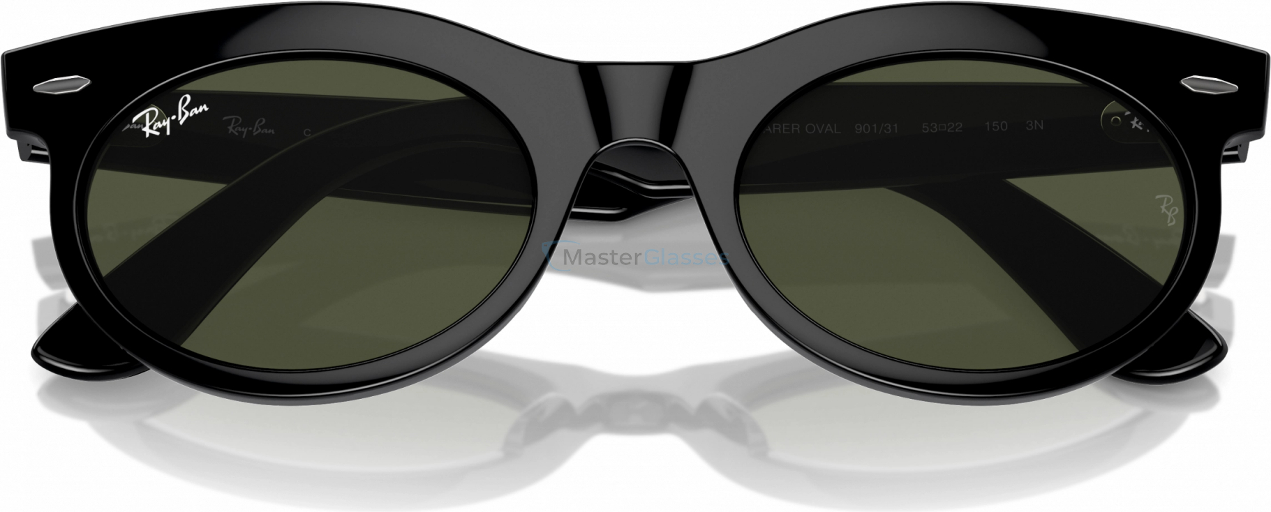 Солнцезащитные очки Ray-Ban WAYFARER OVAL RB2242 901/31 Black