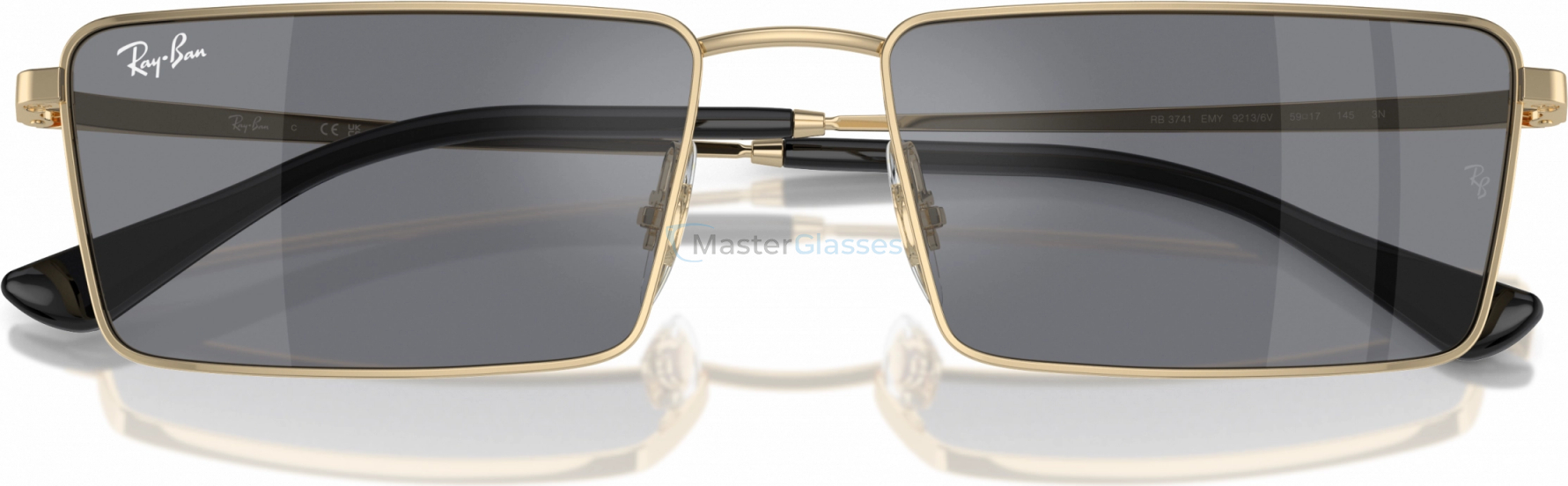 Солнцезащитные очки Ray-Ban EMY RB3741 92136V Gold