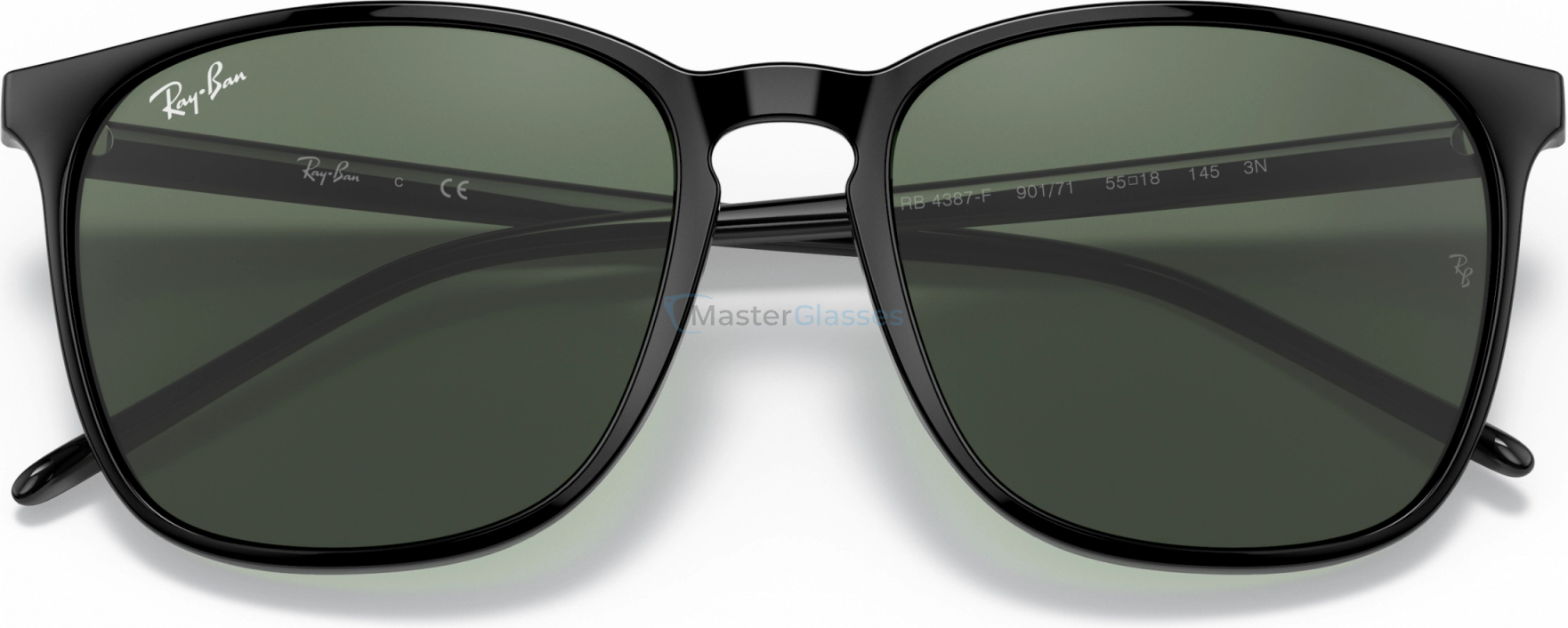 Солнцезащитные очки Ray-Ban RB4387F 901/71 Black