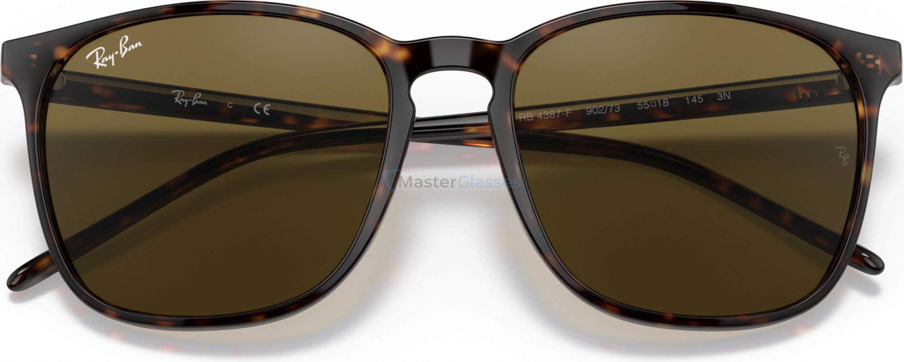 Солнцезащитные очки Ray-Ban RB4387F 902/73 Tortoise