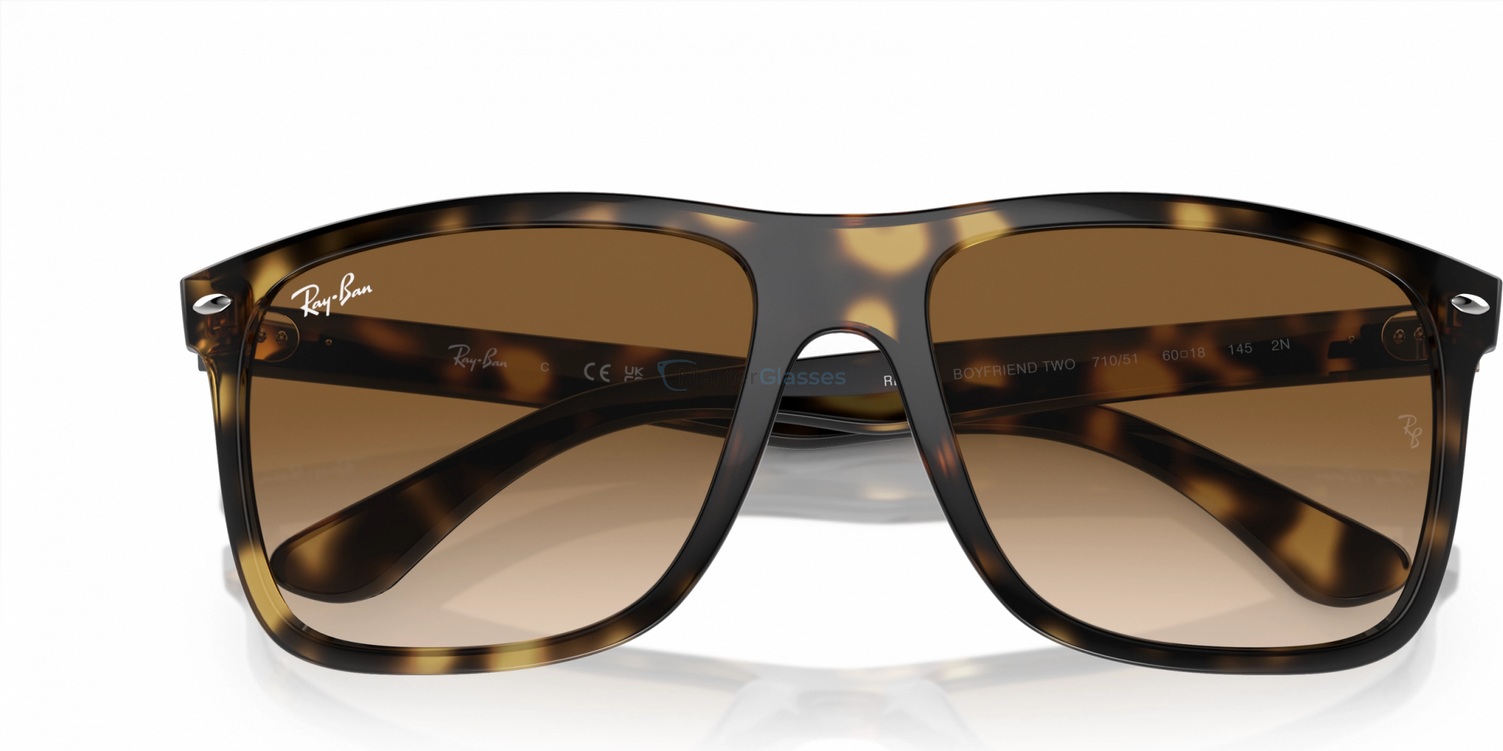 Солнцезащитные очки Ray-Ban BOYFRIEND TWO RB4547 710/51 Tortoise