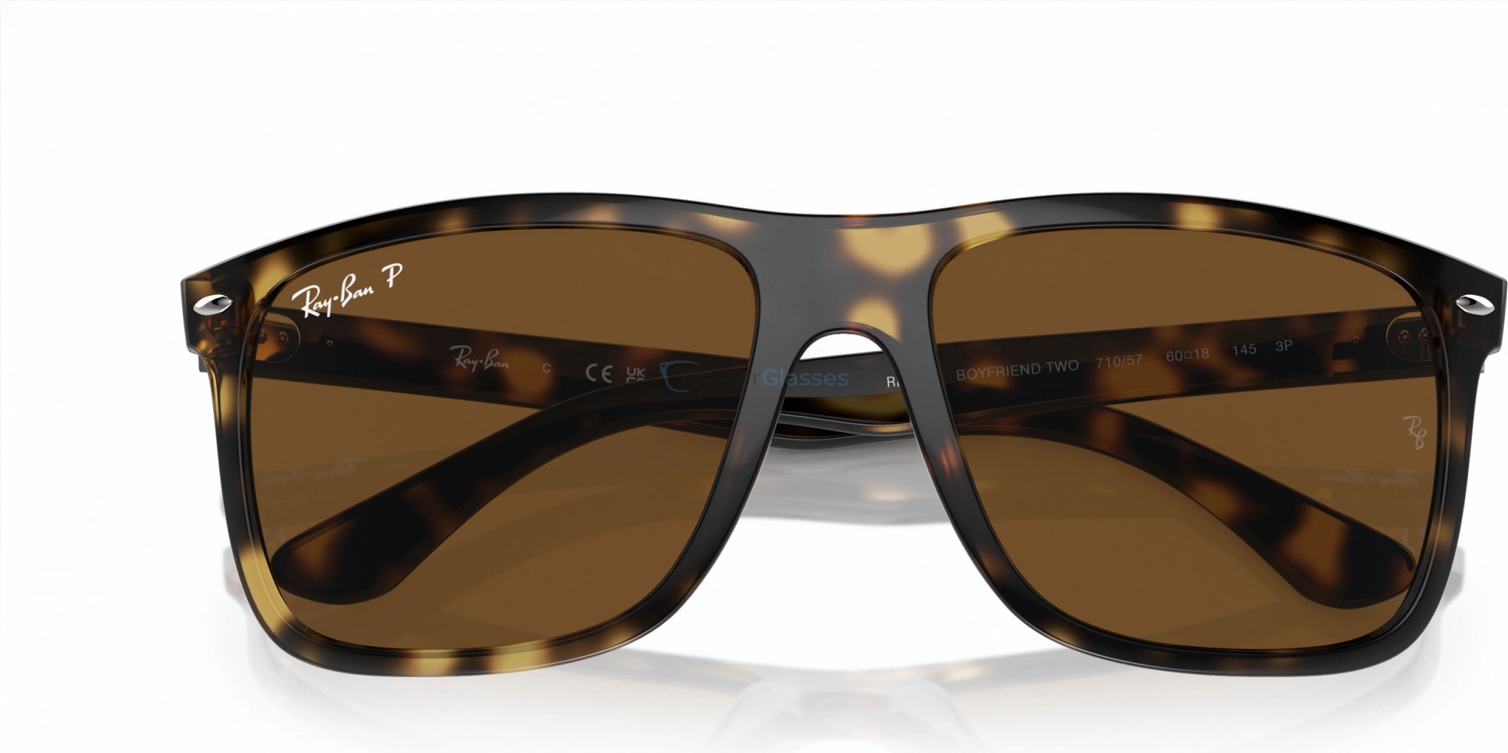 Солнцезащитные очки Ray-Ban BOYFRIEND TWO RB4547 710/57 Tortoise