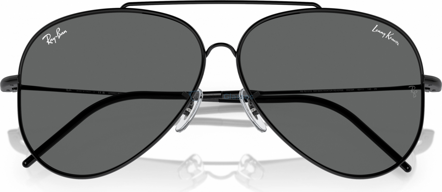 Солнцезащитные очки Ray-Ban AVIATOR REVERSE RBR0101S 002/GR Black