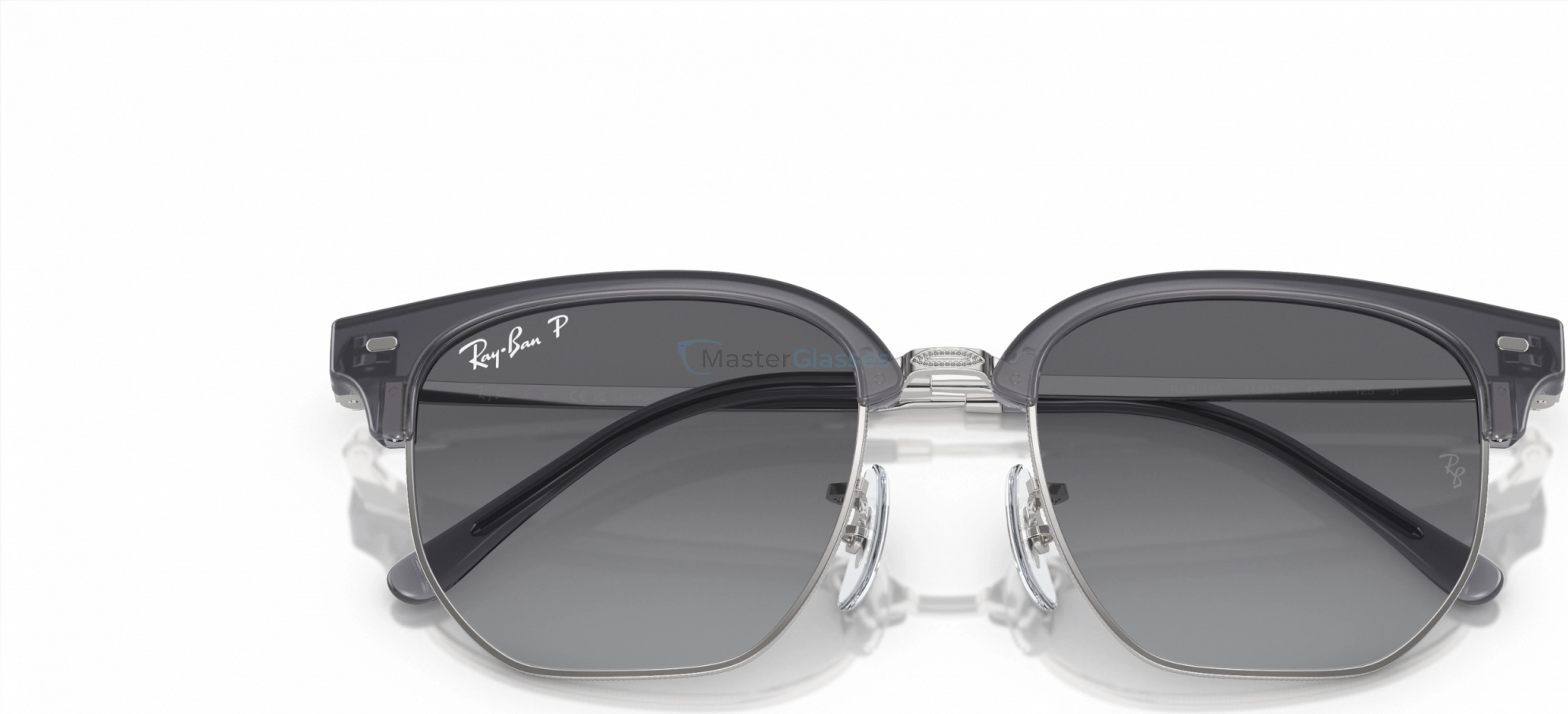 Детские солнцезащитные очки Ray-Ban JUNIOR CLUBMASTER RJ9116S 7134T3 Blue