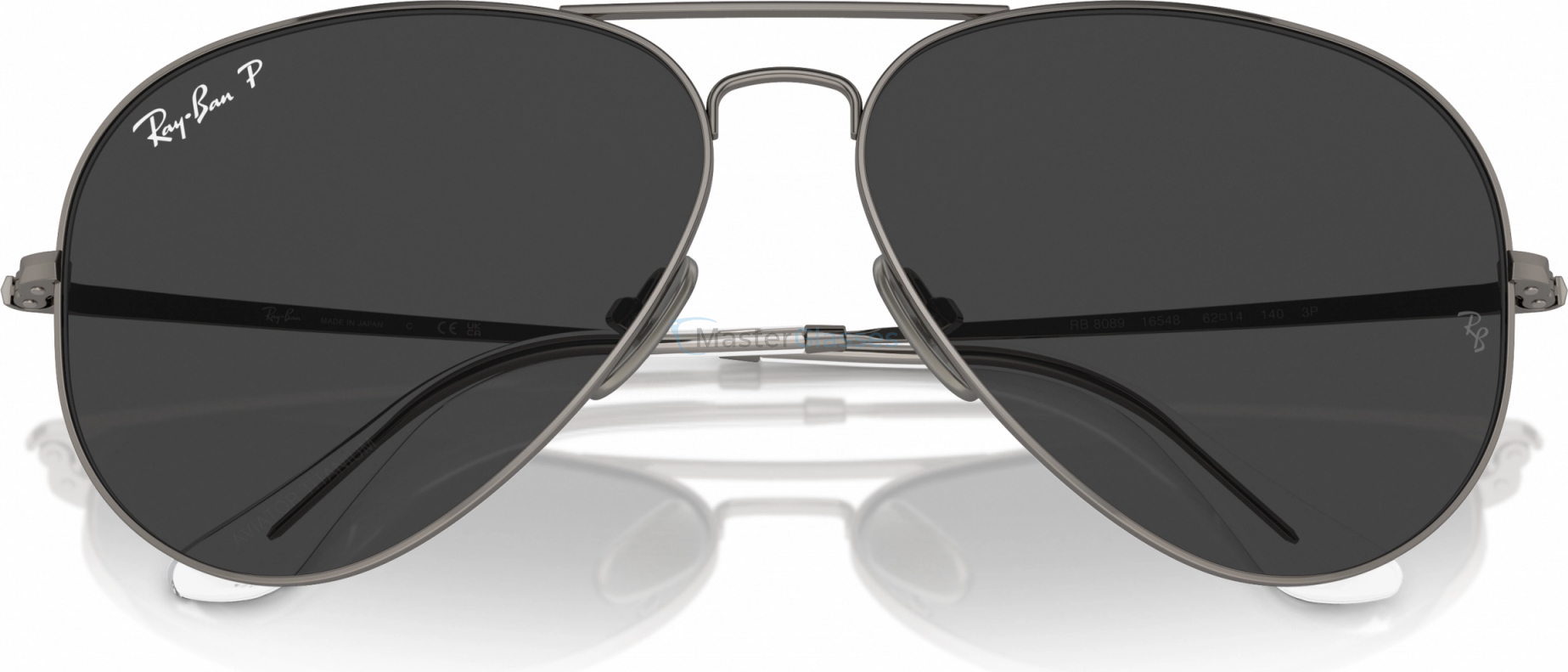 Солнцезащитные очки Ray-Ban AVIATOR TITANIUM RB8089 165/48 Grey