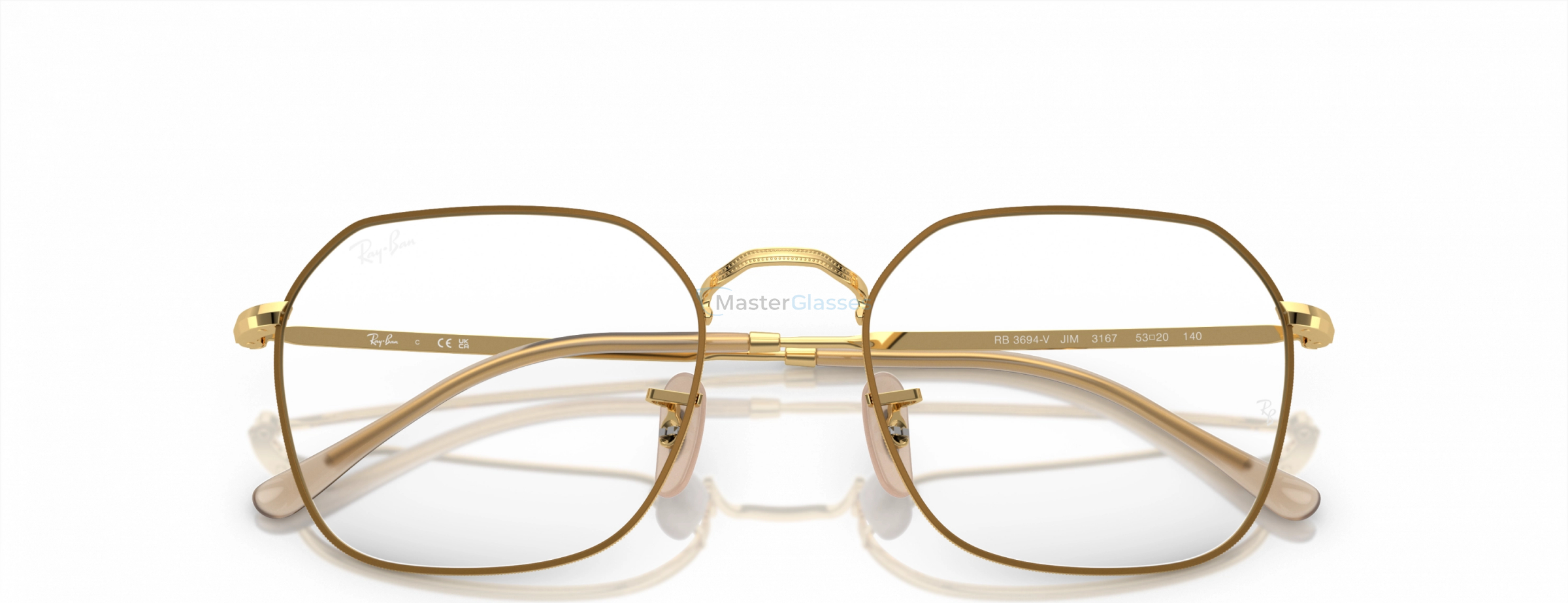 Оправа Ray-Ban JIM RX3694V 3167 Beige
