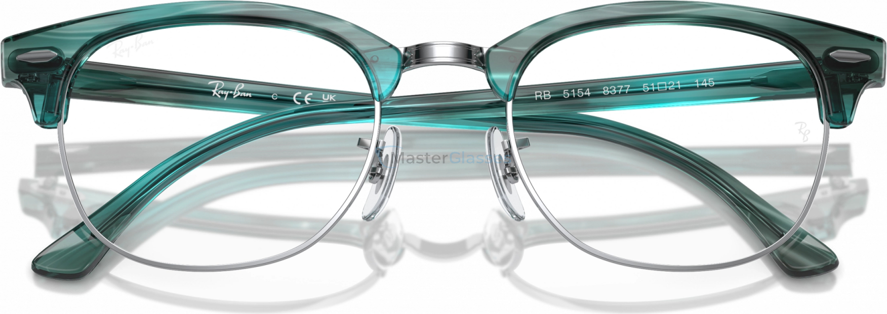 Оправа Ray-Ban CLUBMASTER RX5154 8377 Green