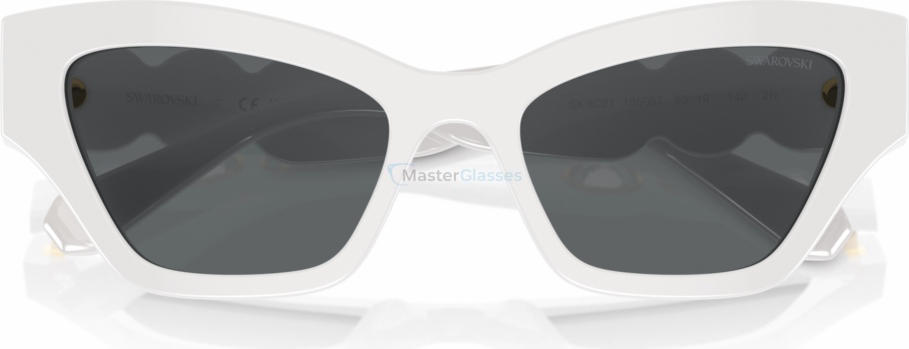 Солнцезащитные очки Swarovski SK6021 105087 White