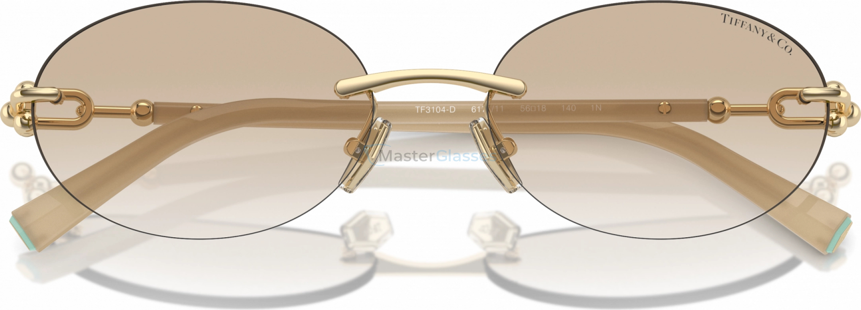 Солнцезащитные очки Tiffany TF3104D 617811 Gold