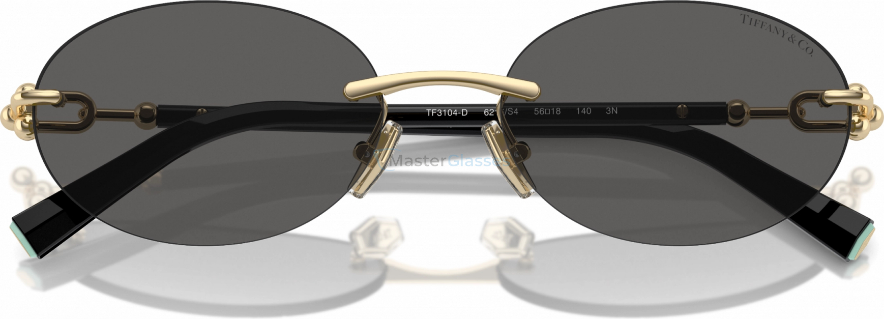 Солнцезащитные очки Tiffany TF3104D 6216S4 Gold