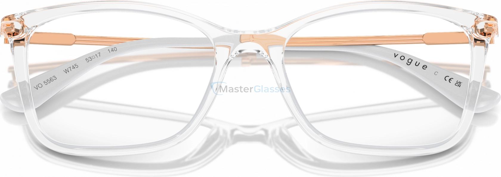 Оправа Vogue VO5563 W745 Transparent