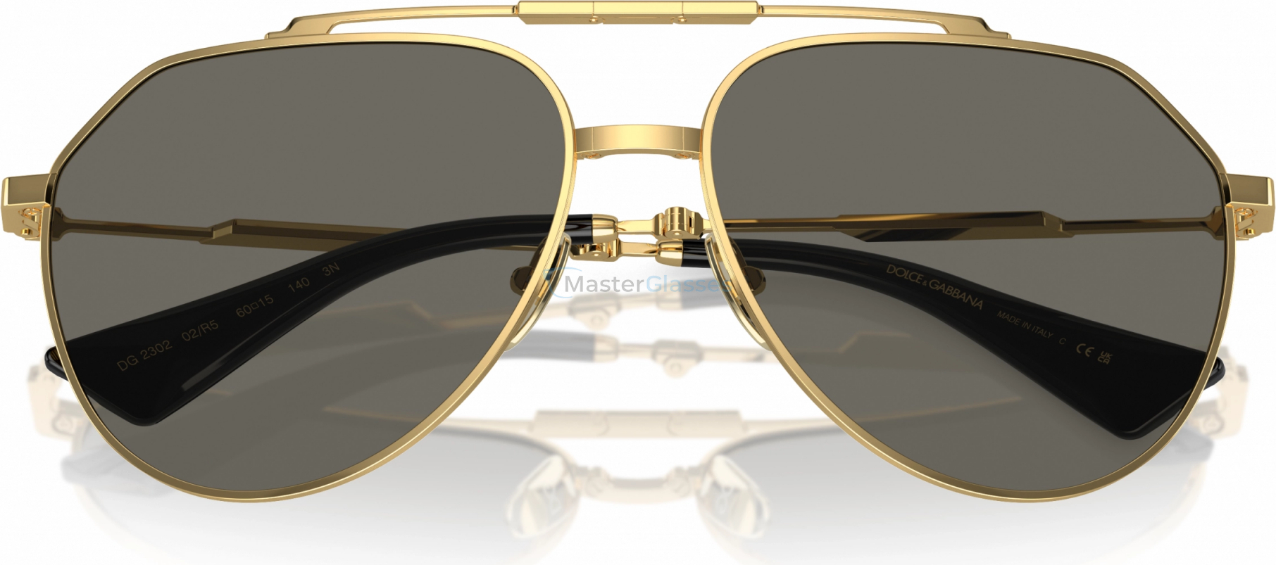 Солнцезащитные очки Dolce & Gabbana DG2302 02/R5 Gold