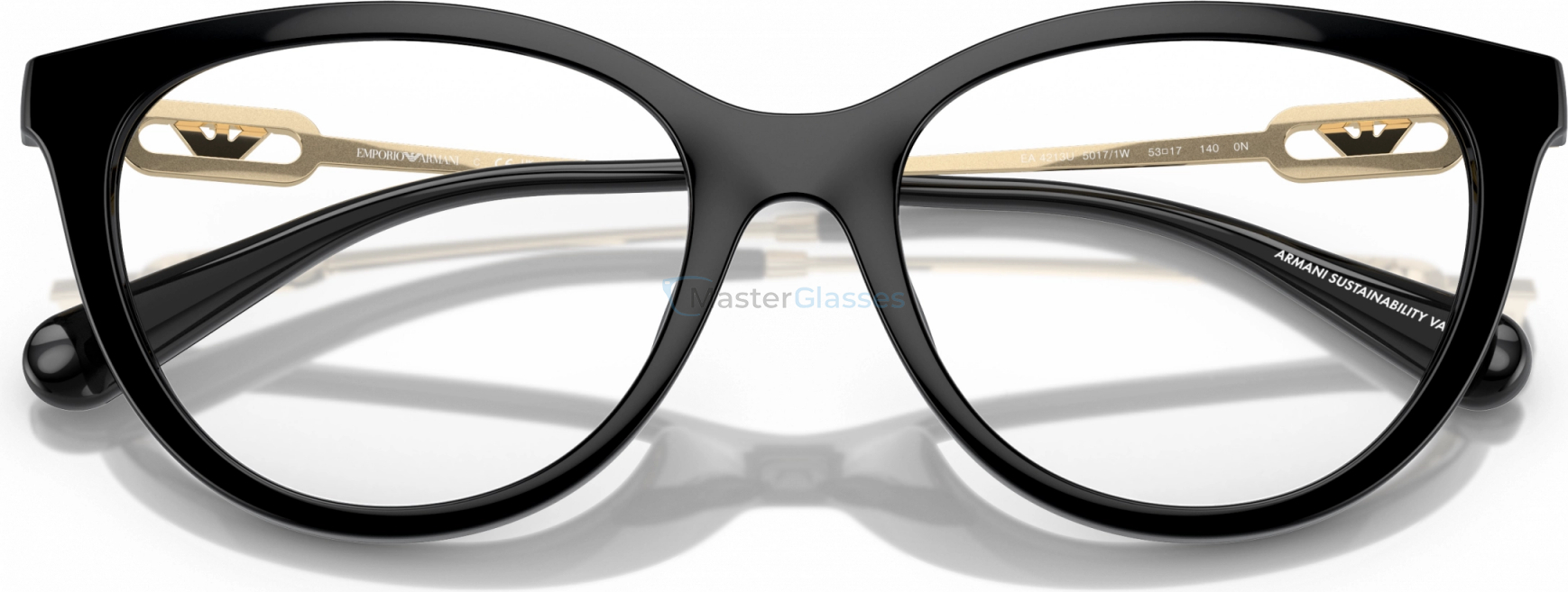 Оправа с солнцезащитным клипоном Emporio Armani EA4213U 50171W Black
