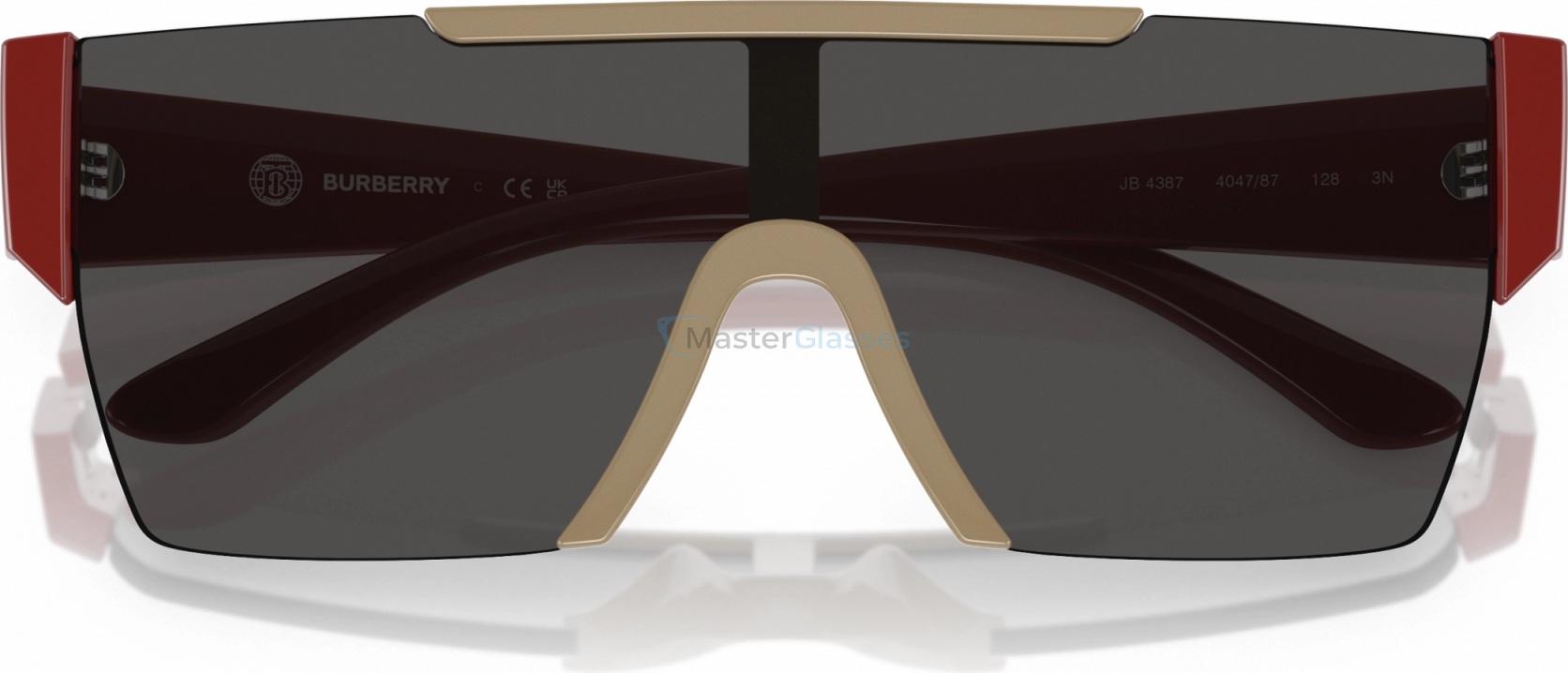 Детские солнцезащитные очки Burberry JB4387 404787 Beige