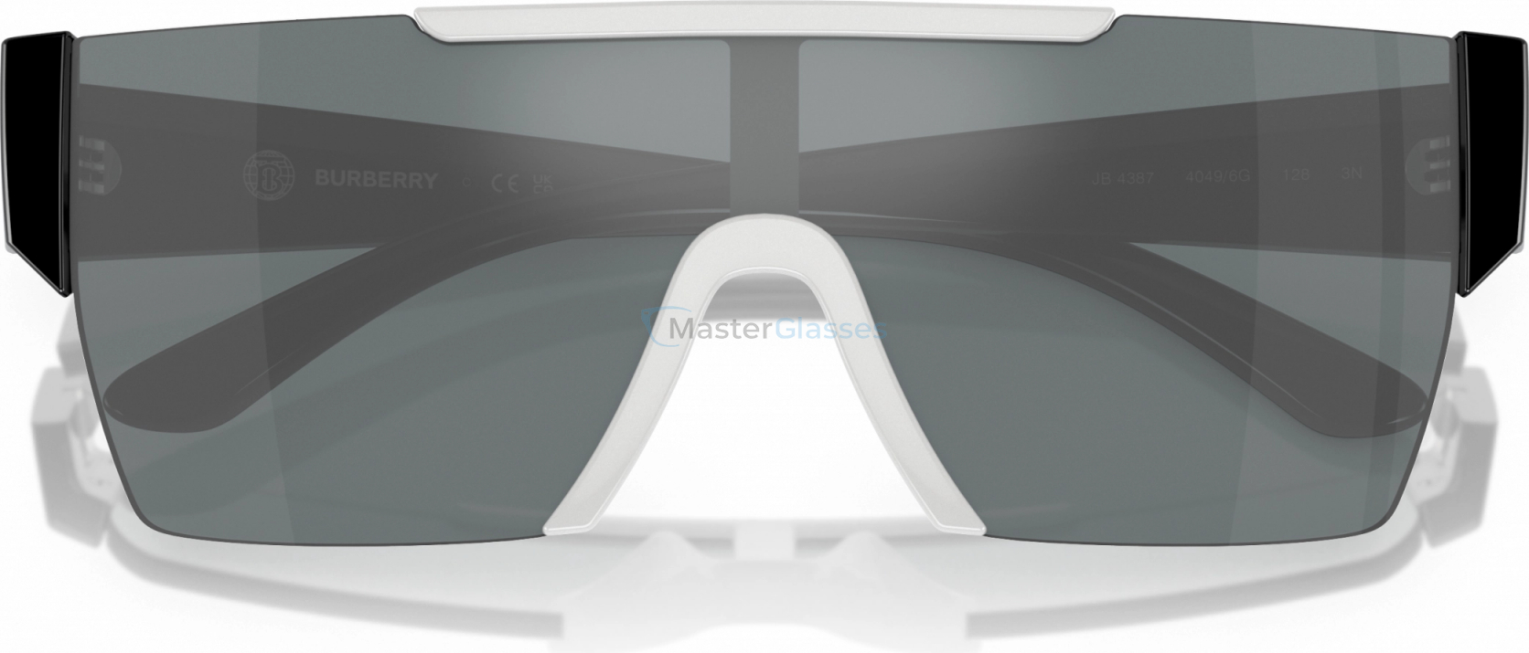 Детские солнцезащитные очки Burberry JB4387 40496G White