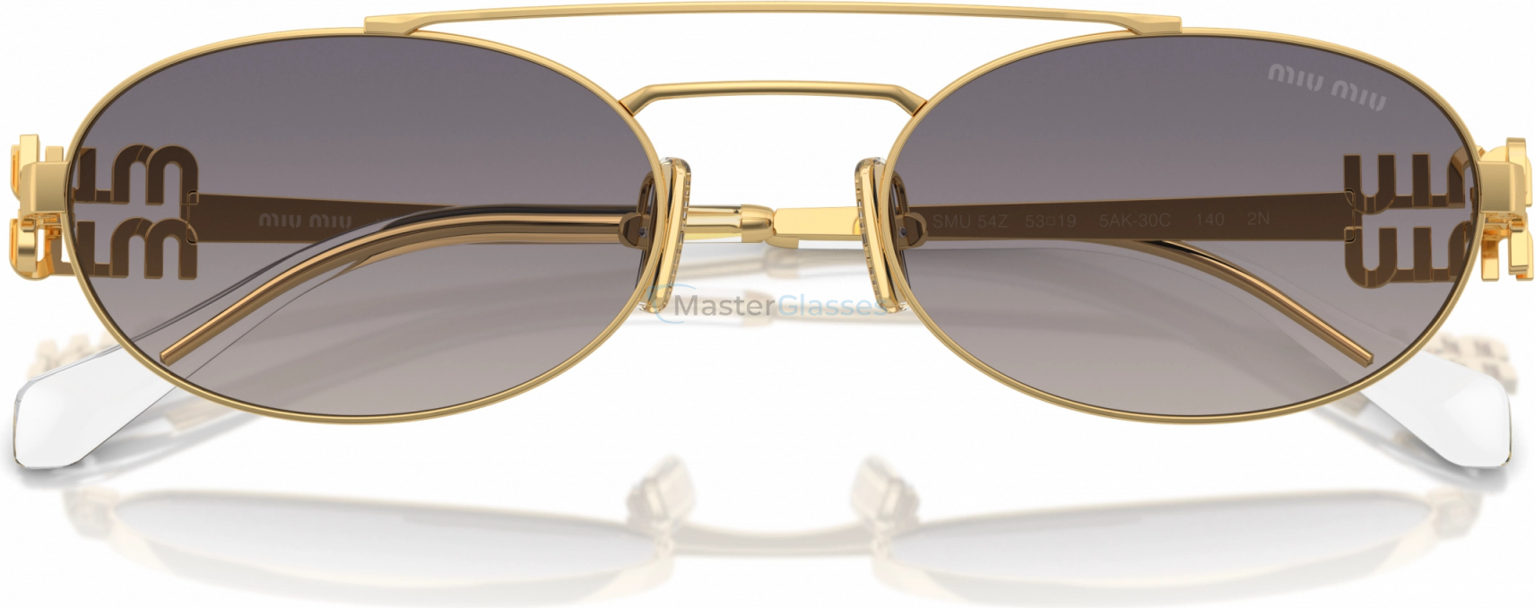 Солнцезащитные очки MIU MIU MU 54ZS 5AK30C Gold