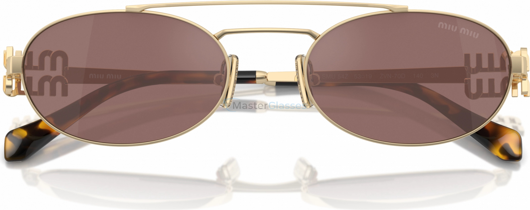 Солнцезащитные очки MIU MIU MU 54ZS ZVN70D Gold