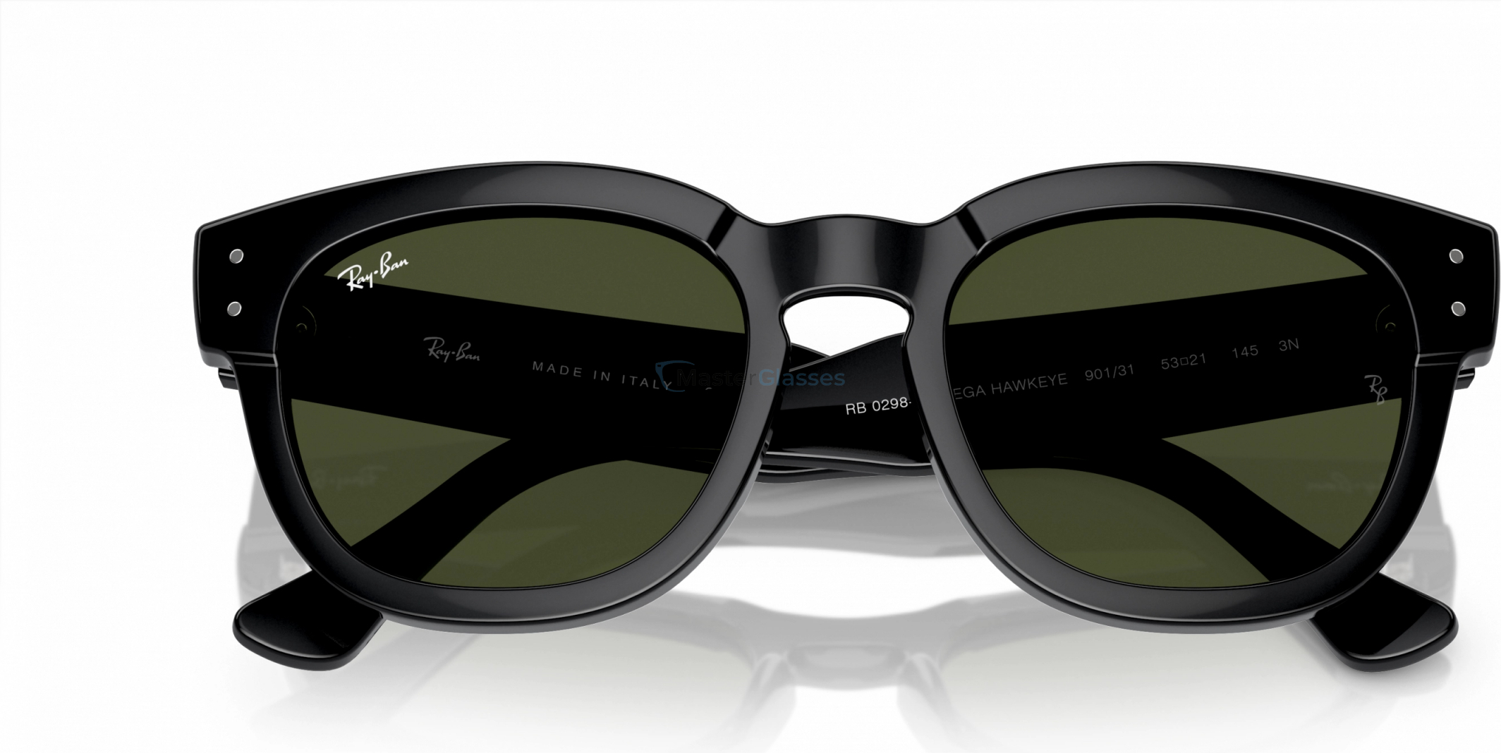 Солнцезащитные очки Ray-Ban MEGA HAWKEYE RB0298S 901/31 Black