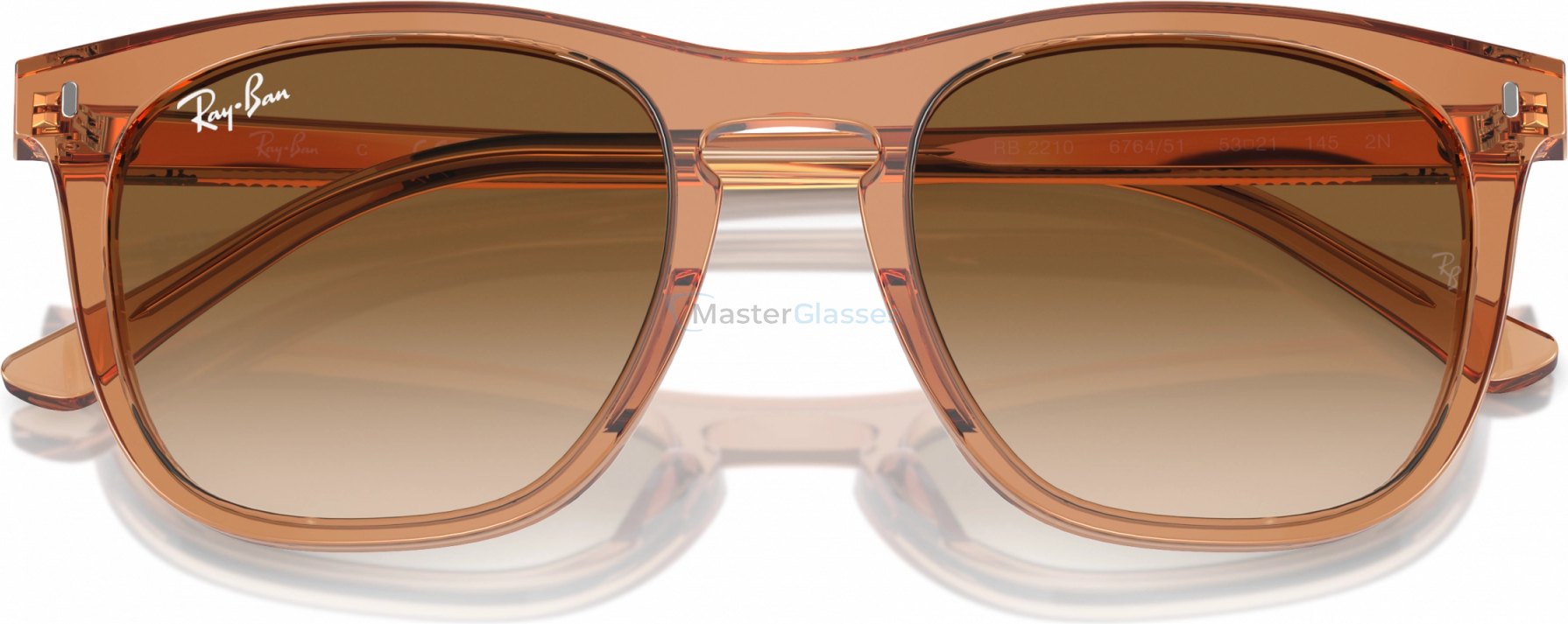 Солнцезащитные очки Ray-Ban RB2210 676451 Brown