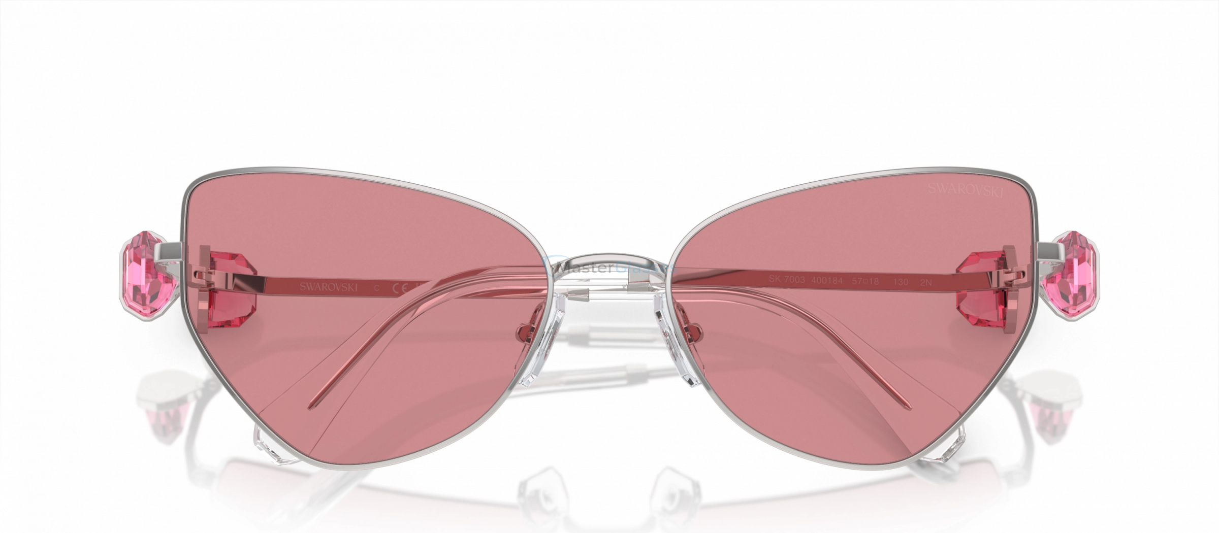 Солнцезащитные очки Swarovski SK7003 400184 Silver