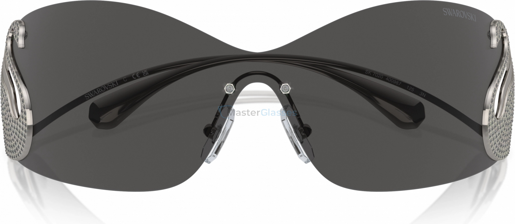 Солнцезащитные очки Swarovski SK7020 400987 Grey