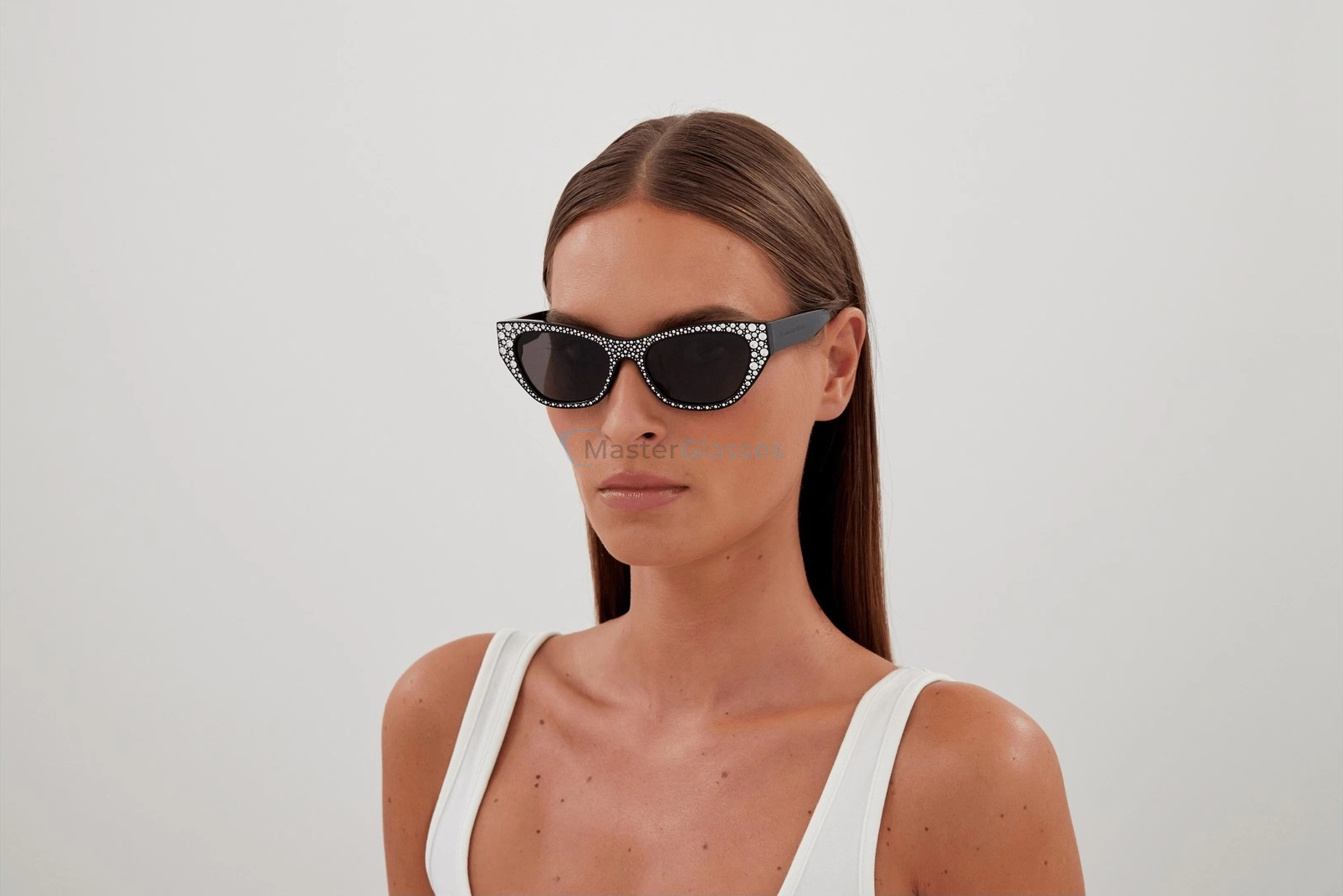 Alexander McQueen AM0465S-002 54 Очки солнцезащитные