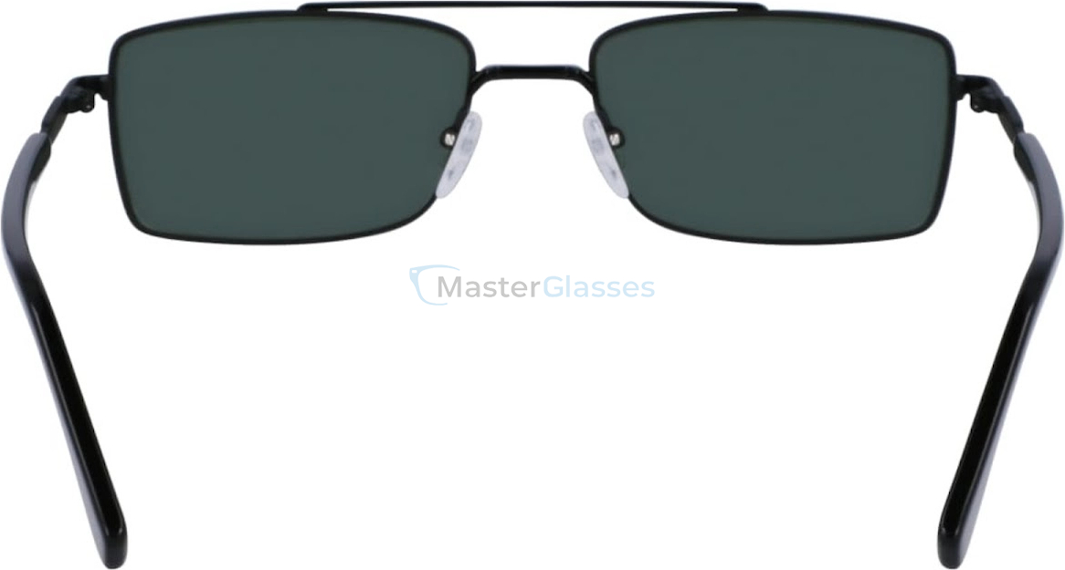Солнцезащитные очки KARL LAGERFELD KL348S 002, цвет MATTE BLACK, GREEN