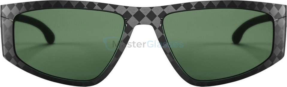 Солнцезащитные очки Ic! Berlin FLX S01 Median Night Graphite Dark-Green Green Polarized