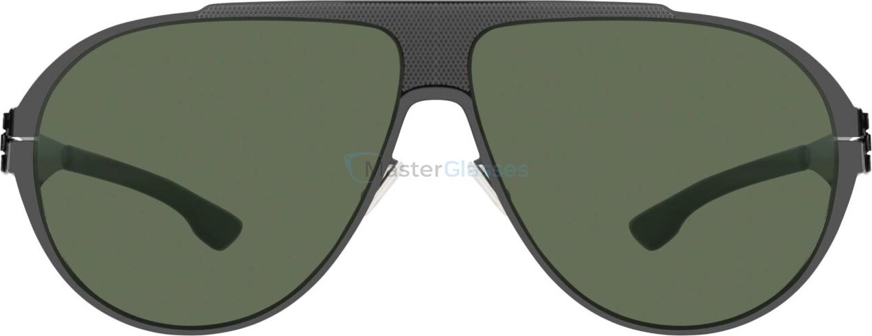 Солнцезащитные очки Ic! Berlin Carson Gun-Metal Black Green Polarized Donnerstag