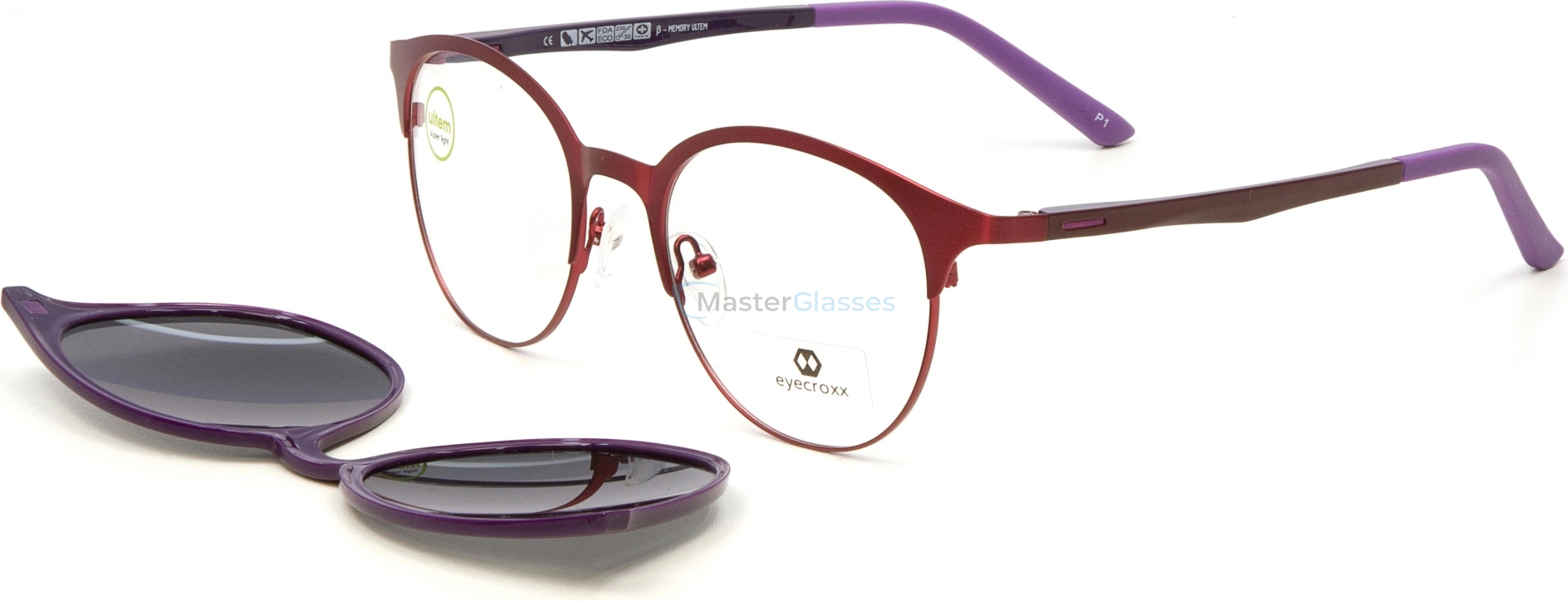 Оправа с солнцезащитным клипоном Eyecroxx EC537MD c2