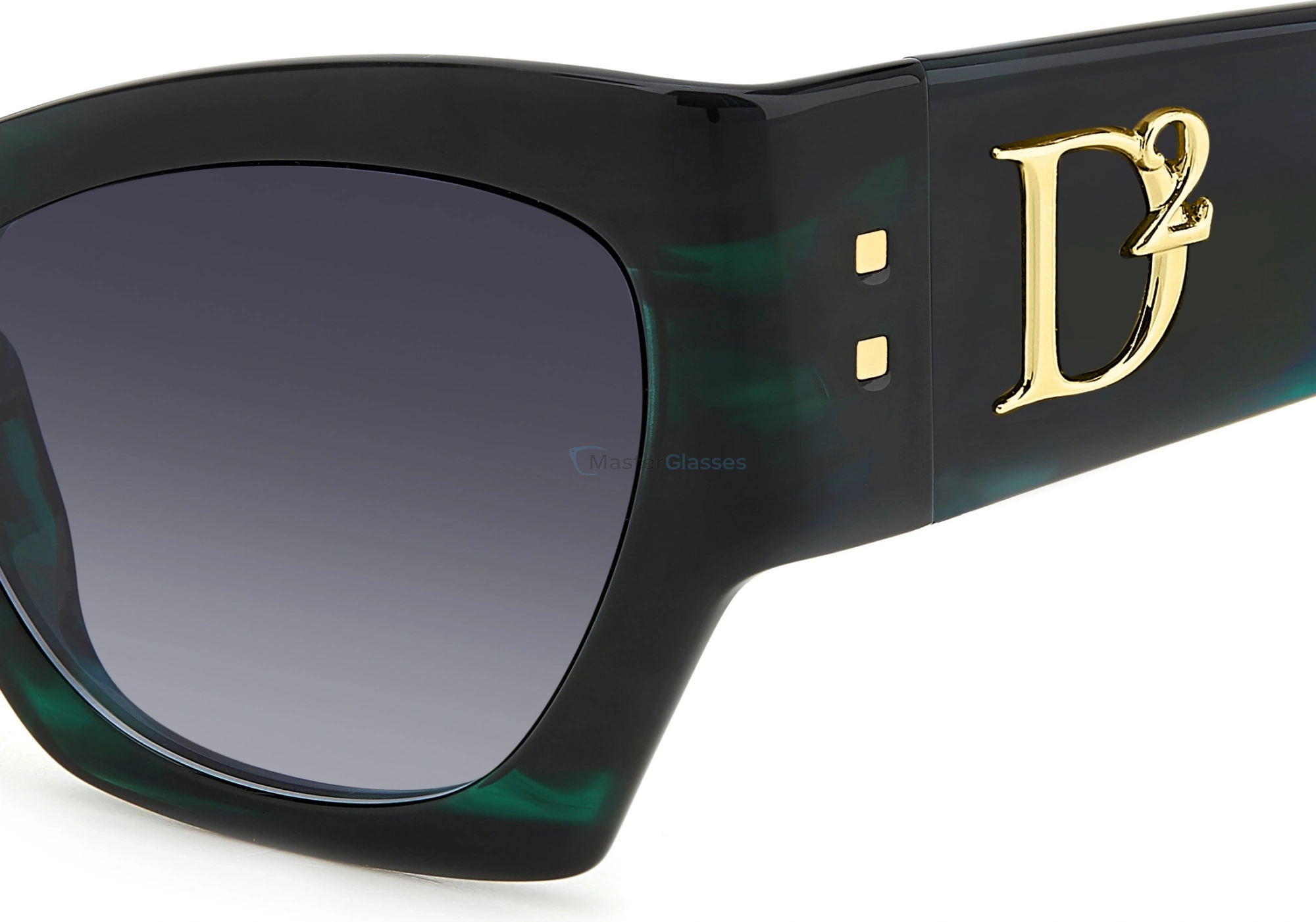 Солнцезащитные очки DSQUARED2 D2 0132/S 6AK GREEN HORN