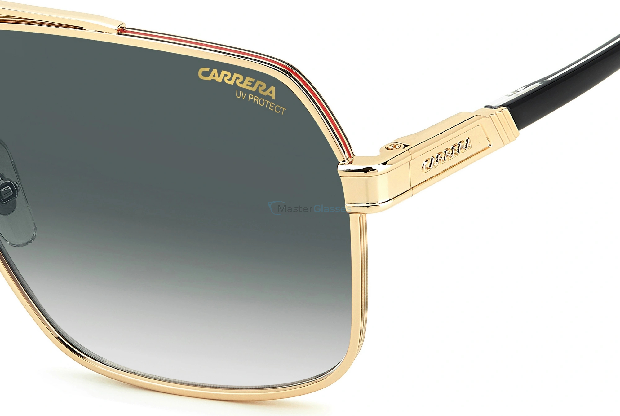 Солнцезащитные очки CARRERA 1055/S W3J Gold Striped Red
