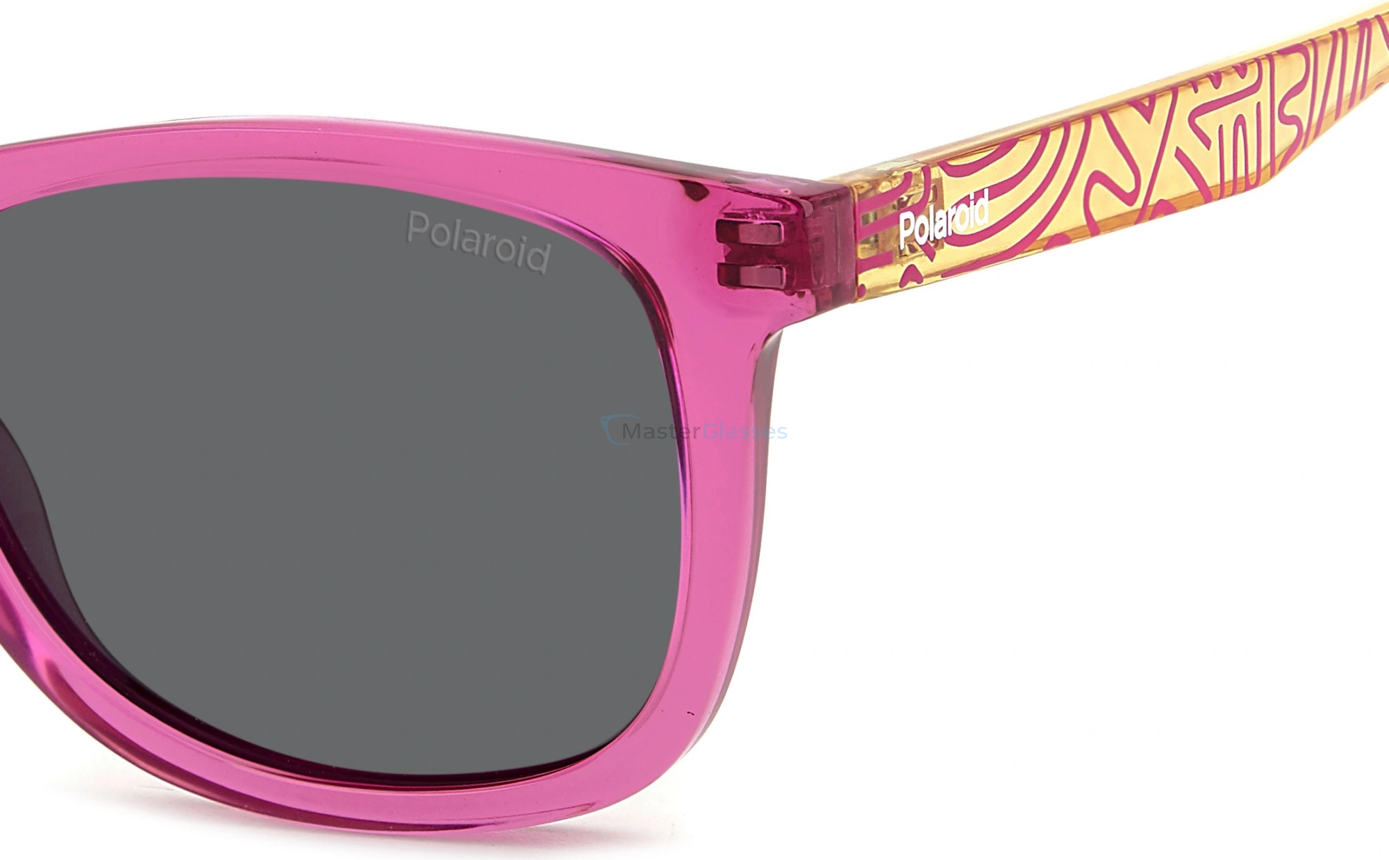 Детские солнцезащитные очки Polaroid Kids PLD 8060/S MU1 Fuchsia