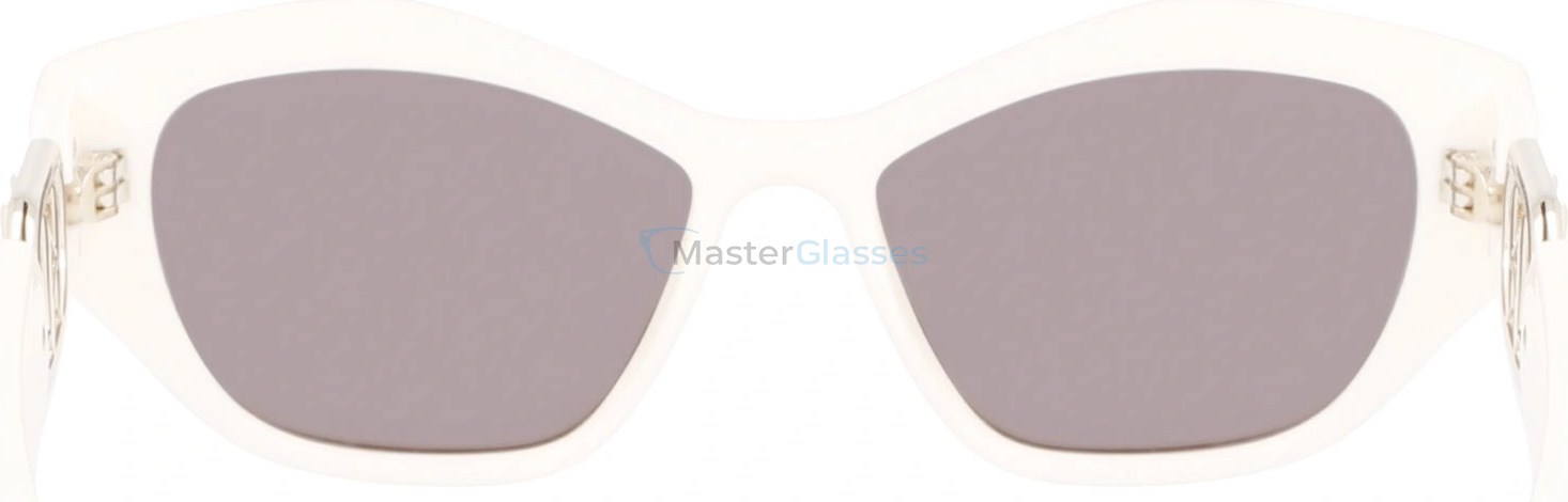 Солнцезащитные очки KARL LAGERFELD KL6086S 105, цвет WHITE, SILVER