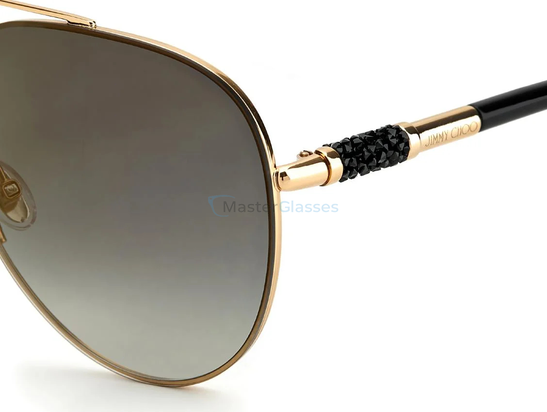 Солнцезащитные очки JIMMY CHOO GRAY/S RHL, цвет GREY SF GD SP
