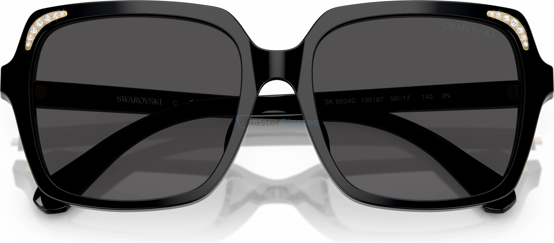 Солнцезащитные очки Swarovski SK6034D 100187 Black