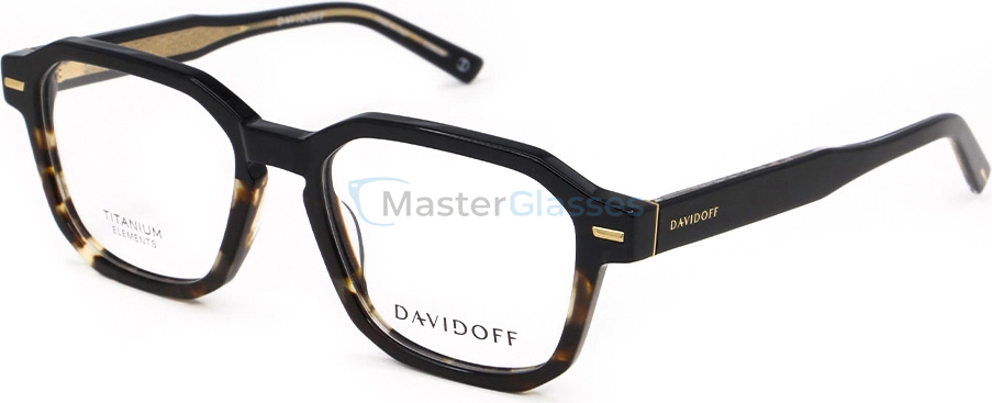 Оправа с солнцезащитным клипоном Davidoff DAP144 01 53/18