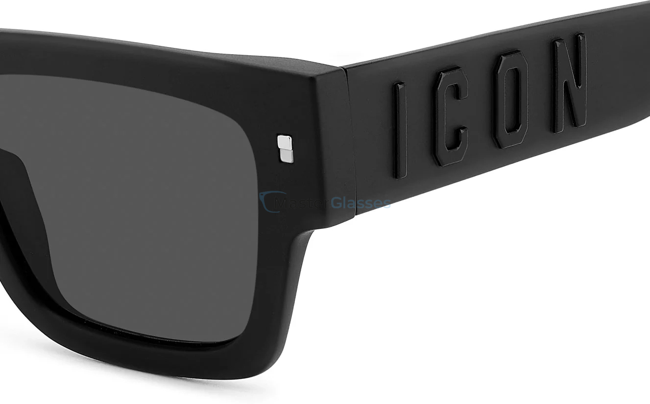 Солнцезащитные очки DSQUARED2 ICON 0021/S 003 MATTE BLACK