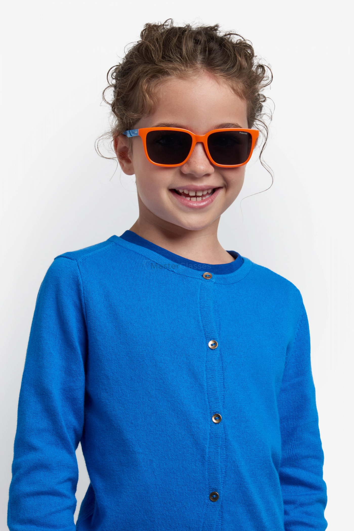 Детские солнцезащитные очки Polaroid Kids PLD 8063/S L7Q Orange