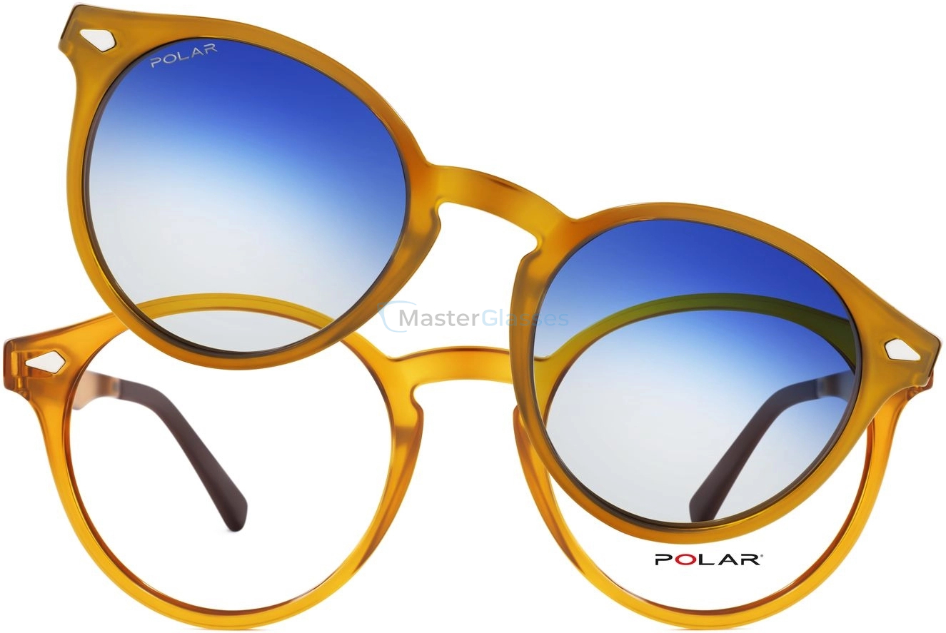 Оправа с солнцезащитным клипоном Polar 548 col, 28 CLIP-ON