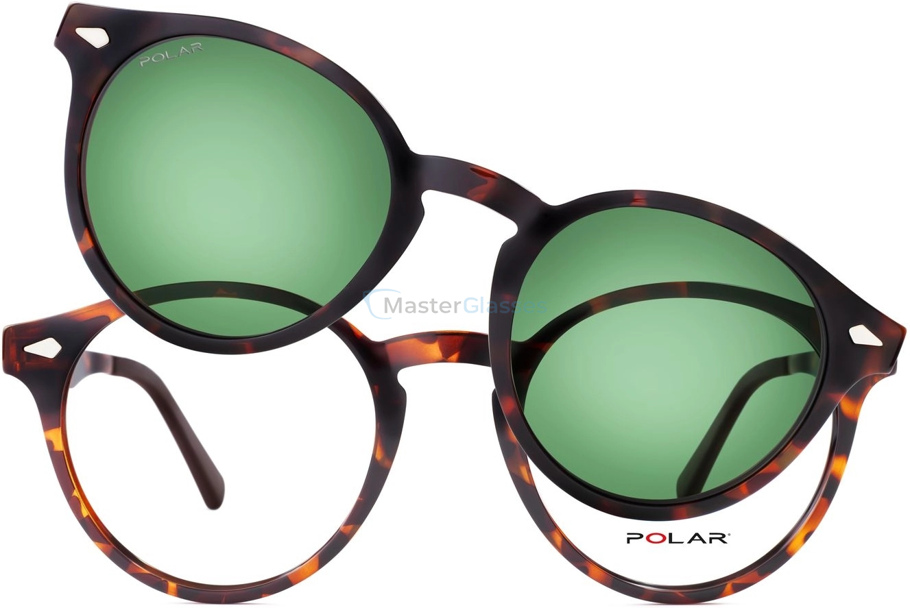 Оправа с солнцезащитным клипоном Polar 548 col, 428 CLIP-ON