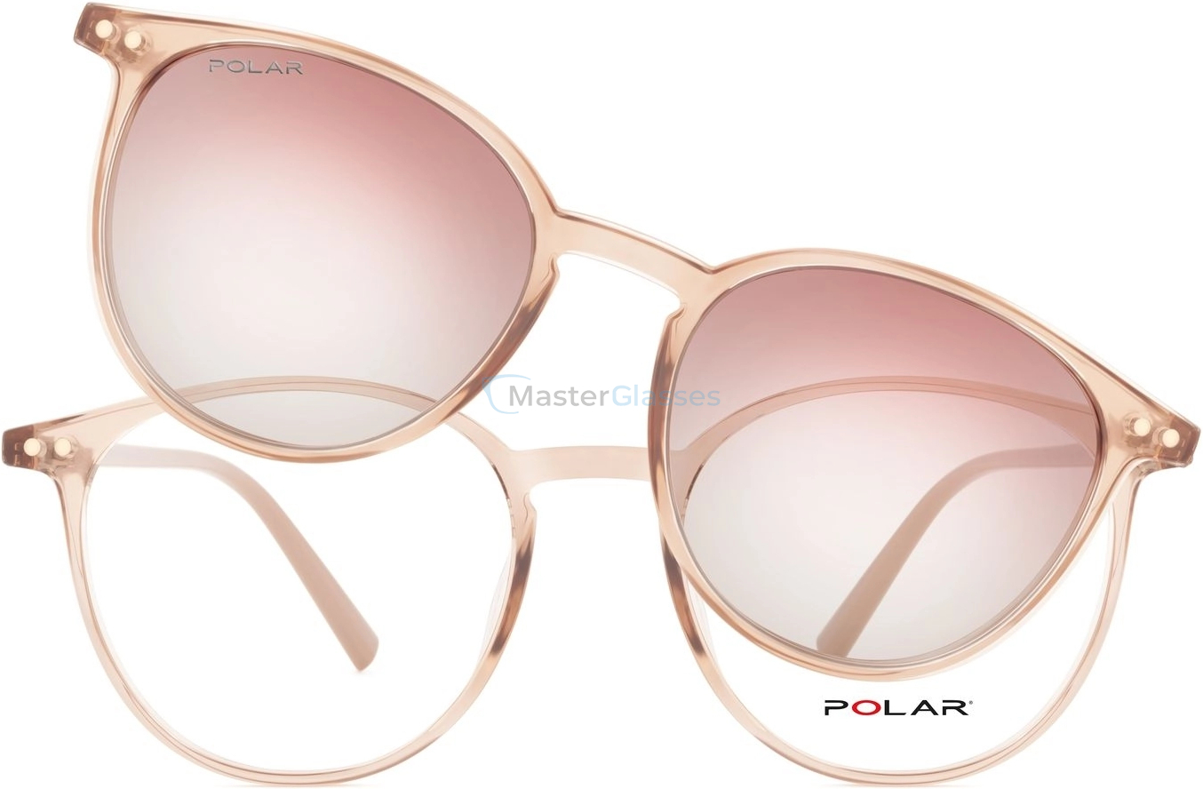 Оправа с солнцезащитным клипоном Polar 601 col, 15 CLIP-ON