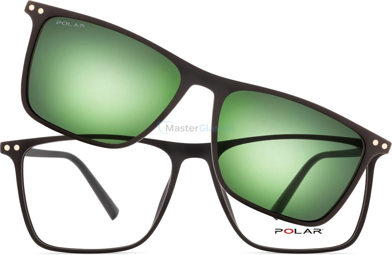 Оправа с солнцезащитным клипоном Polar 602 col, 76 CLIP-N