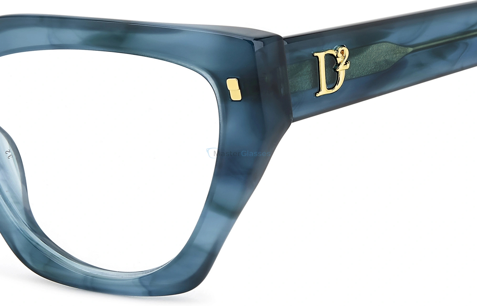 Оправа DSQUARED2 D2 0117 38I Blue Horn