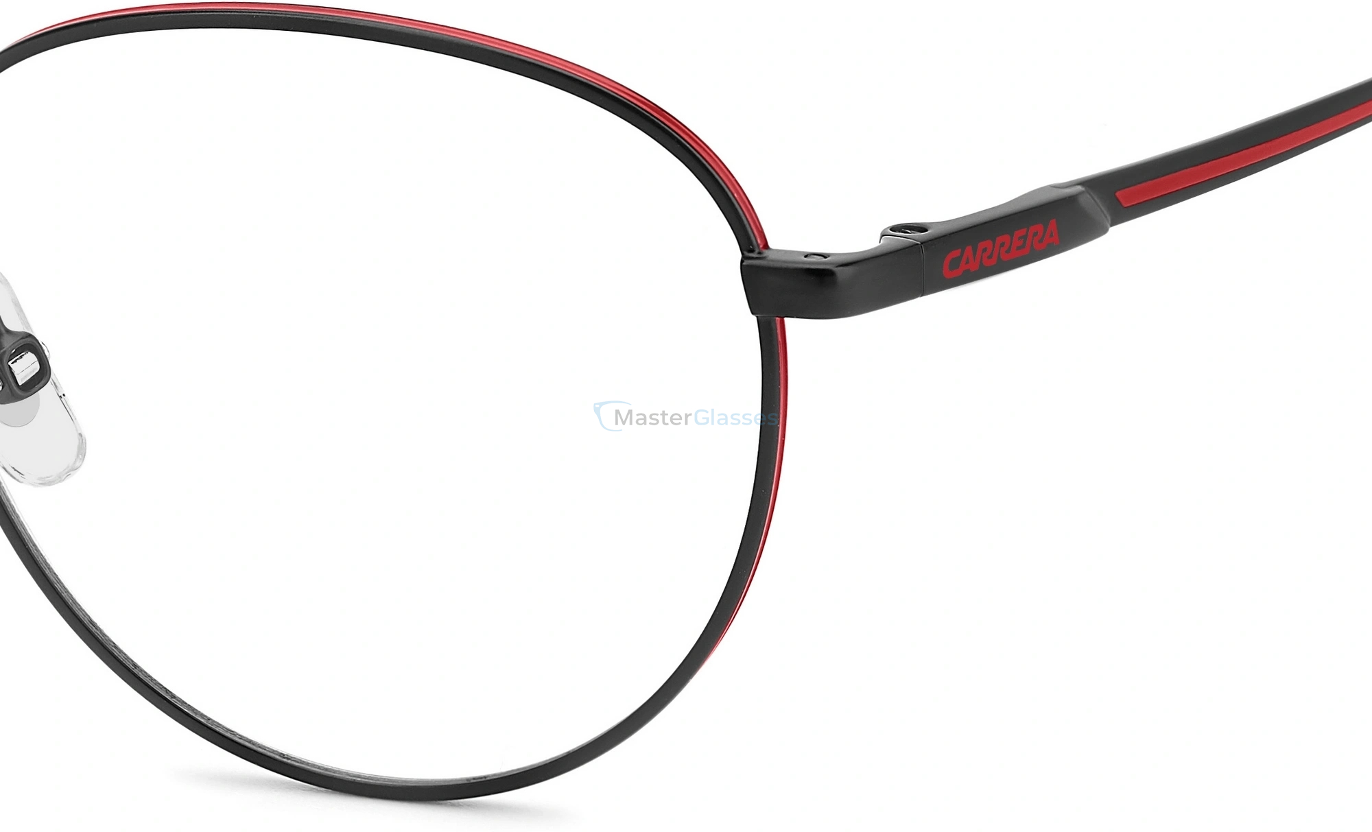 Оправа CARRERA 8908 BLX MATTE BLACK RED