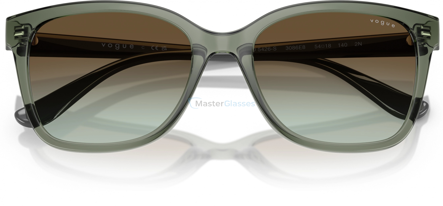 Солнцезащитные очки Vogue VO5426S 3086E8 Green