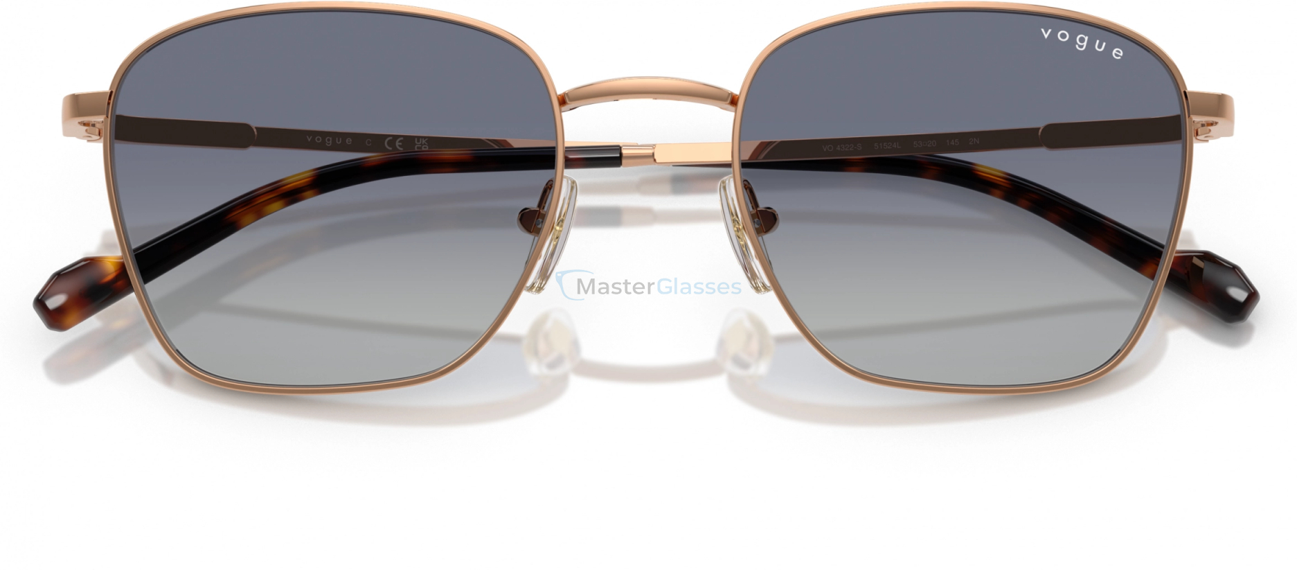 Солнцезащитные очки Vogue VO4322S 51524L Gold