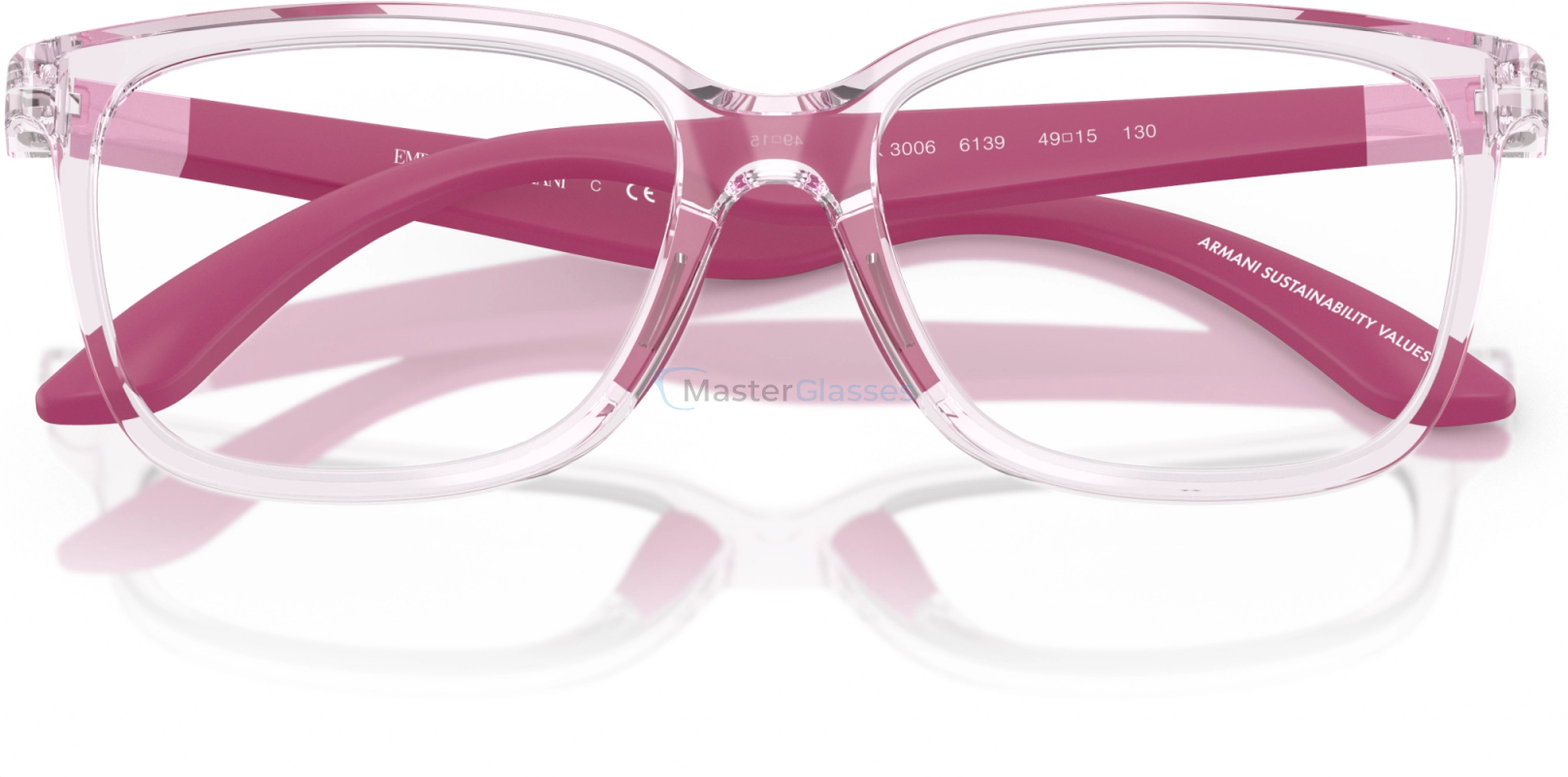 Детская оправа Emporio Armani EK3006 6139 Pink