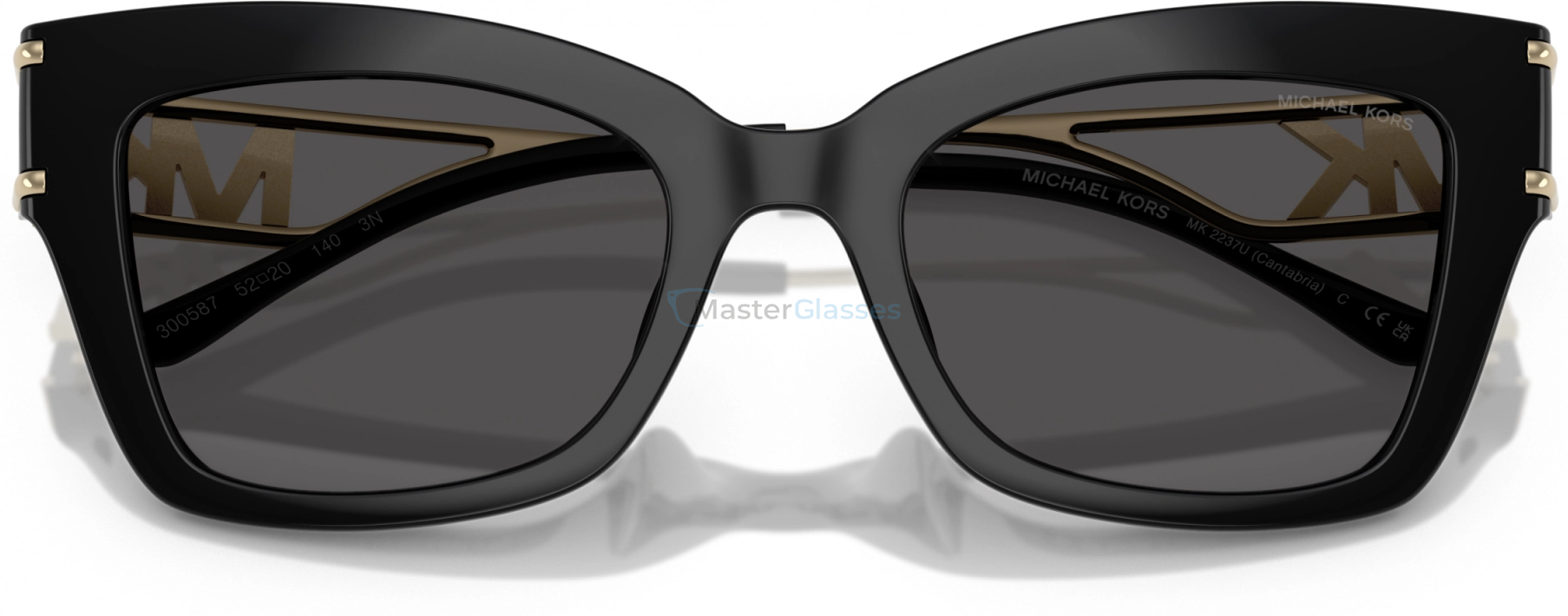 Солнцезащитные очки Michael Kors CANTABRIA MK2237U 300587 Black